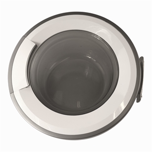 Dør / låge, komplet til vaskemaskine fra Beko og Blomberg.